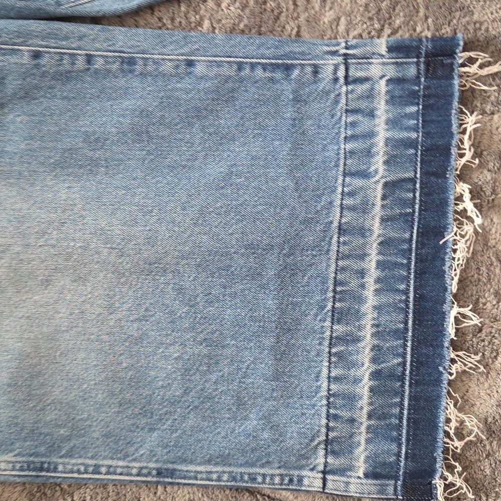 Madewell Denim Culottes Cropped Wide-Leg Jeans Contemporary Summer Cotton 30 NWT - Picture 6 of 12